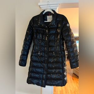 Moncler Hermifur long down jacket